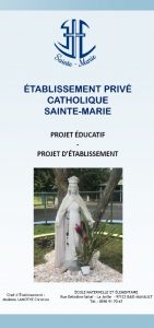 plaquette projet educatif etablissement